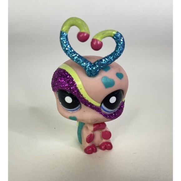 Littlest Pet Shop LPS 2151 Glitter Love Bug Figure Toy Hasbro - Picture 1 of 6